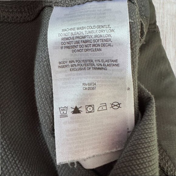 COLUMBIA Omni-Shield Advanced Repellency Stretch Knit Gray Fishing Outdoor Pants - Picture 5 of 9